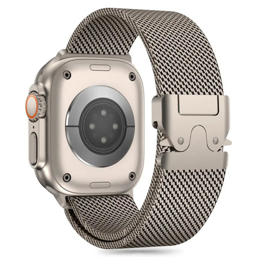 Tech-Protect Milano strap for Apple Watch 6 / 7 / 8 / 9 / 10 / SE / Ultra 1 / 2 (44 / 45 / 46 / 49 MM) - titanium