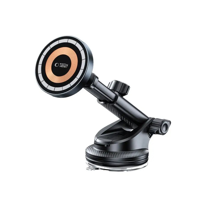 Tech-Protect MM15W MagSafe Car Holder with 15W Inductive Charger for Air Vent and Dashboard - Black - *Temporary