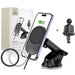 Tech-Protect MM15W-V1 Car Phone Holder with MagSafe 15W Wireless Charger for Cockpit/Air Vent - Black - Cell phone USB
