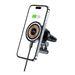Tech-Protect MM15W-V5 Car Phone Holder with MagSafe 15W Inductive Charger for Air Vent - Black - Cell phone USB