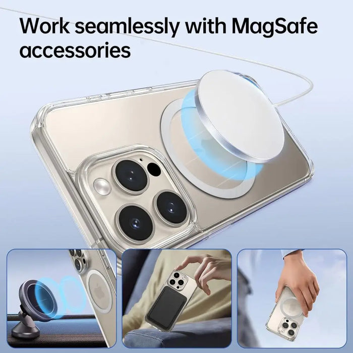 Tech-Protect MMP-110 2in1 MagSafe Ring - Silver / Silver - Cell phone holders<<<HurtelXML