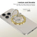 Tech-Protect MMR200 magnetic holder / ring with MagSafe - gold with crystals - Cell phone holders<<<HurtelXML