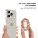 Tech-Protect MMR200 magnetic holder / ring with MagSafe - pink with crystals - Cell phone holders<<<HurtelXML