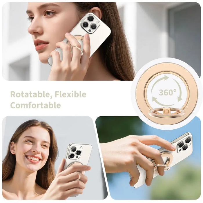 Tech-Protect MMR600 Magsafe Phone Ring Holder - Gold - Cell phone holders<<<HurtelXML