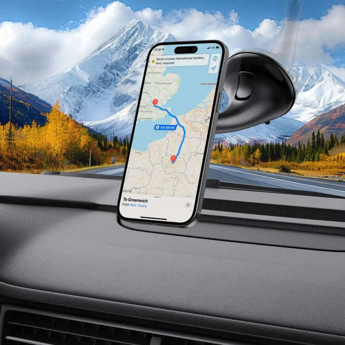Tech-Protect N56 Car Holder for Dashboard Windshield or Air Vent Mount - Black - Cell phone holders<<<HurtelXML