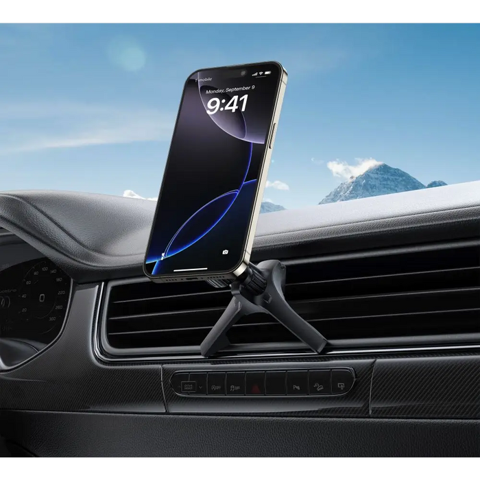 Tech-Protect N56 Magnetic MagSafe Car Air Vent Mount Holder - Black - Cell phone holders<<<HurtelXML