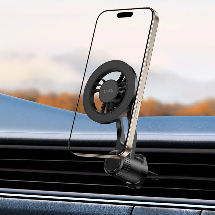 Tech-Protect N56 MagSafe Car Air Vent Mount - Black - Cell phone holders<<<HurtelXML