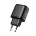 Tech-Protect NCA20 PD 20W / QC3.0 USB-A / USB-C wall charger - black - Cell phone USB charger<<<HurtelXML