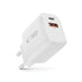 Tech-Protect NCA20 PD 20W QC3.0 USB-A / USB-C Wall Charger - White - Cell phone USB charger<<<HurtelXML
