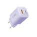 Tech-Protect NCM33 PD 33W QC3.0 USB-C / USB-C Wall Charger - Purple - Cell phone USB charger<<<HurtelXML