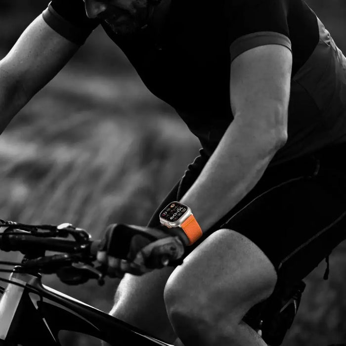 Tech-Protect Nylon Clasp for Apple Watch 44/45/46/49mm - Orange - Other cell phone equipment<<<HurtelXML