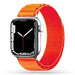 Tech-Protect Nylon Pro Strap for Apple Watch 4 / 5 / 6 / 7 / 8 / 9 / SE / Ultra 1 / 2 (42/44/45/49 mm) - Orange - Other