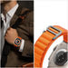Tech-Protect Nylon Pro Strap for Samsung Galaxy Watch 4 / 5 / 5 Pro / 6 / 7 / FE - Orange - Other cell phone