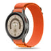 Tech-Protect Nylon Pro Strap for Samsung Galaxy Watch 4 / 5 / 5 Pro / 6 / 7 / FE - Orange - Other cell phone