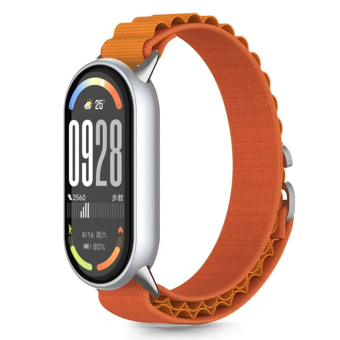 Tech-Protect Nylon Pro Strap for Xiaomi Smart Band 8 / 9 / 10 / NFC - Orange - Other cell phone equipment<<<HurtelXML