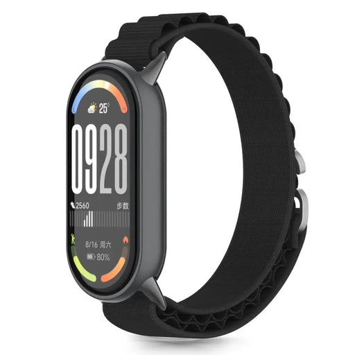 Tech-Protect Nylon Pro Strap for Xiaomi Smart Band 8 / 9 / 10 / NFC - Black - Other cell phone equipment<<<HurtelXML