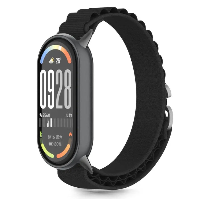 Tech-Protect Nylon Pro Strap for Xiaomi Smart Band 8 / 9 / 10 / NFC - Black - Other cell phone equipment<<<HurtelXML
