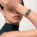 Tech-Protect Nylon Pro Strap for Xiaomi Smart Band 8/9/10/NFC - Black and Orange - Other cell phone