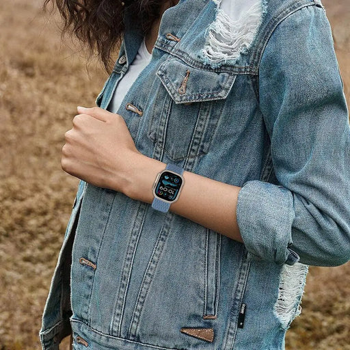 Tech-Protect nylon strap for Apple Watch 44 / 45 / 46 / 49 mm - blue - Other cell phone equipment<<<HurtelXML