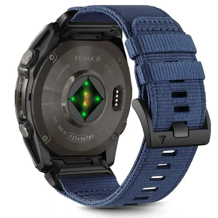 Tech-Protect Nylon Strap for Garmin Fenix 5X / 5X PLUS / 6X / 6X PRO / 7X / 8 (51 mm) - Blue - Other cell phone