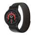Tech-Protect Nylon Strap for Samsung Galaxy Watch 4/5/5 Pro/6/7/FE - Black & Orange - Other cell phone
