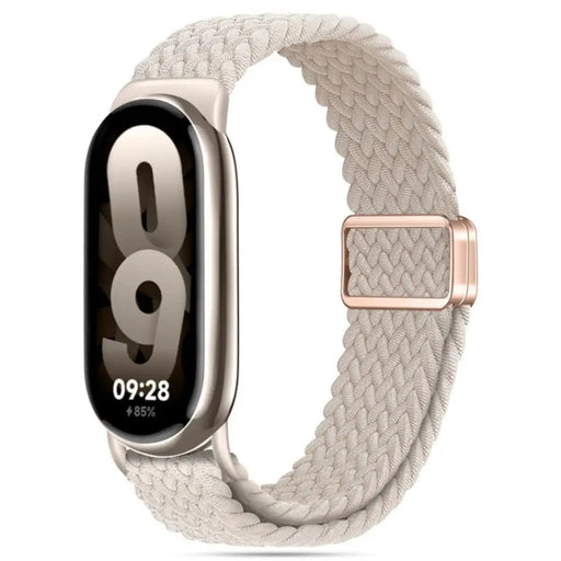 Tech-Protect NylonMag Strap for Xiaomi Smart Band 8 / 9 / NFC - Beige - Smartwatch straps and cases<<<HurtelXML