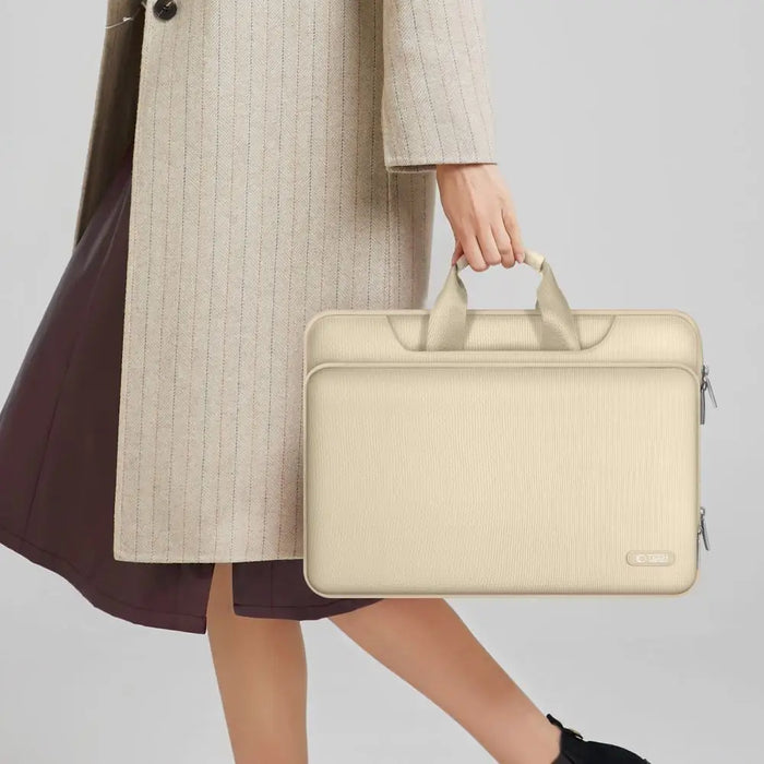 Tech-Protect Pocket 13-14 Laptop Bag - Beige - Laptop bags<<<HurtelXML