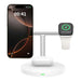 Tech-Protect QI15W-A35 3-in-1 Inductive Charger with MagSafe for Phone / AirPods / Apple Watch - White - Cell phone USB