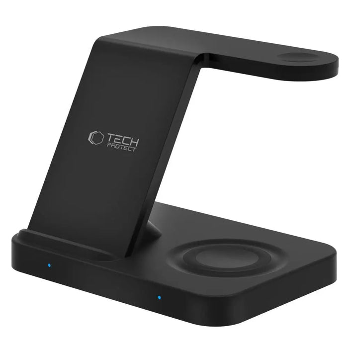 Tech-Protect QI15W-A37 3in1 Induction Wireless Charger 15W - Black - Cell phone USB charger<<<HurtelXML