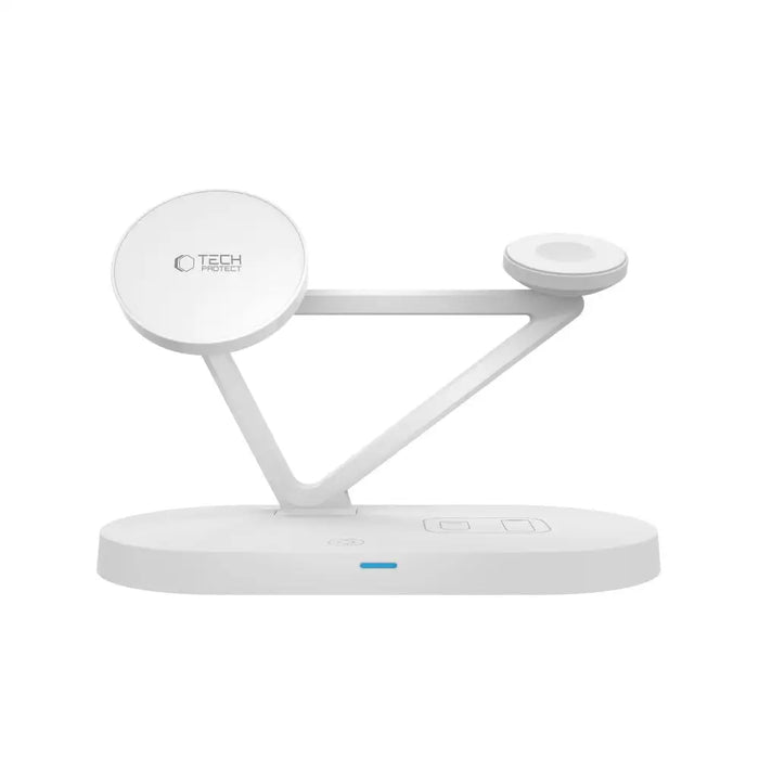 Tech-Protect QI15W-A41 3in1 Wireless Charger with MagSafe for Apple Devices - White - Cell phone USB charger<<<HurtelXML