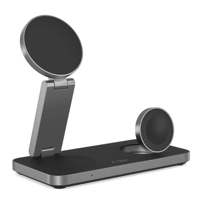 Tech-Protect QI15W-A47 MagSafe 3in1 Inductive Charger + USB-C Cable - Black - Cell phone USB charger<<<HurtelXML