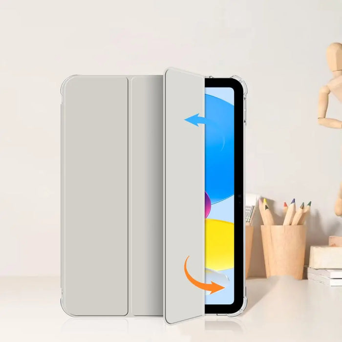 Tech-Protect SC Pen Hybrid Case for iPad 10 / 2022 - Gray - Transparent - Cell phone cases and covers<<<HurtelXML