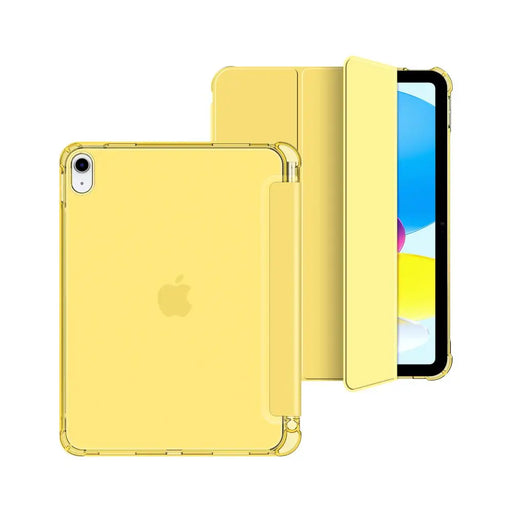Tech-Protect SC Pen Hybrid Case for iPad 10 / 2022 - Yellow - Transparent - Cell phone cases and covers<<<HurtelXML