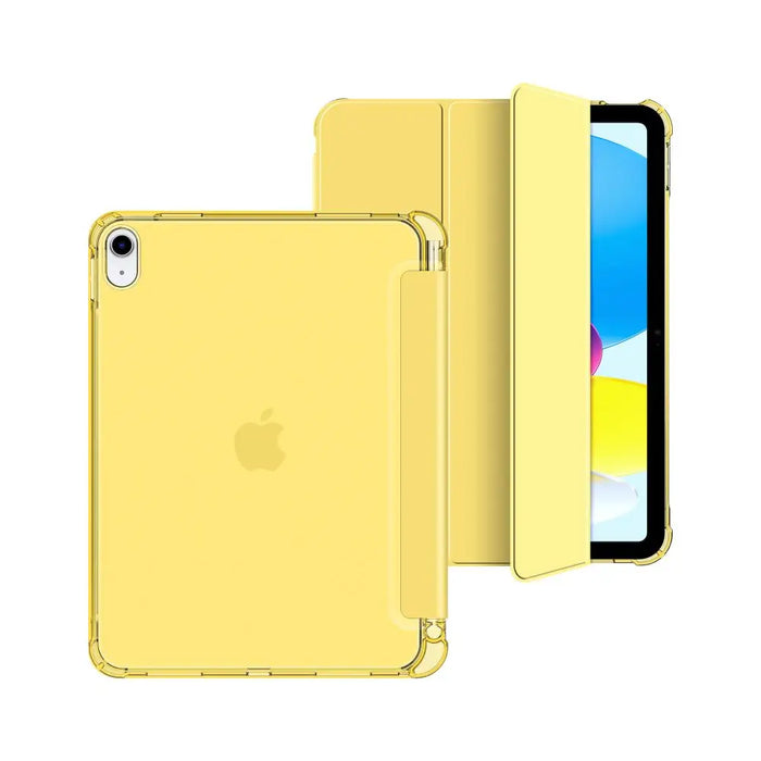 Tech-Protect SC Pen Hybrid Case for iPad 10 / 2022 - Yellow - Transparent - Cell phone cases and covers<<<HurtelXML