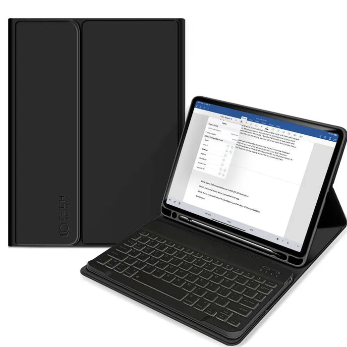 Tech-Protect SC Pen + Keyboard Case with Keyboard for iPad Air 10.9’’ 2020-2022 / 11’’ 2024 - Black - Cell phone cases