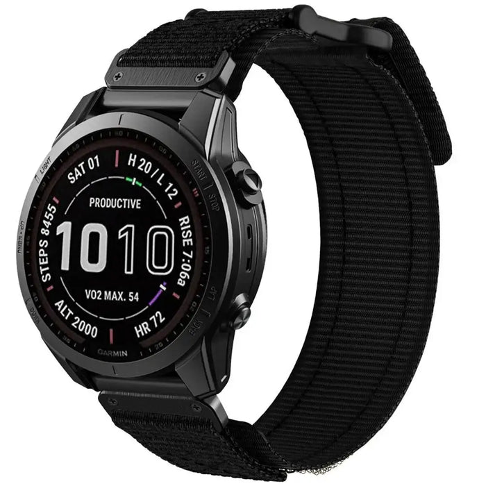 Tech-Protect Scout Pro Strap for Garmin Fenix 3 / 5X / 3HR / 5X Plus / 6X / 6X Pro / 7X - Black - Other cell phone