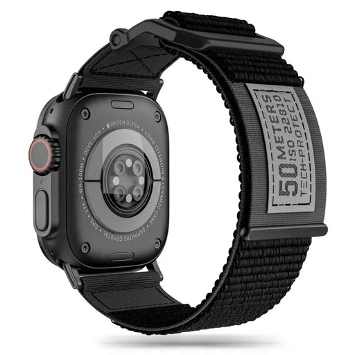 Tech-Protect Scout Strap for Apple Watch 4 / 5 / 6 / 7 / 8 / 9 / SE / Ultra 1 / 2 (42/44/45/49 mm) - Black - Other cell