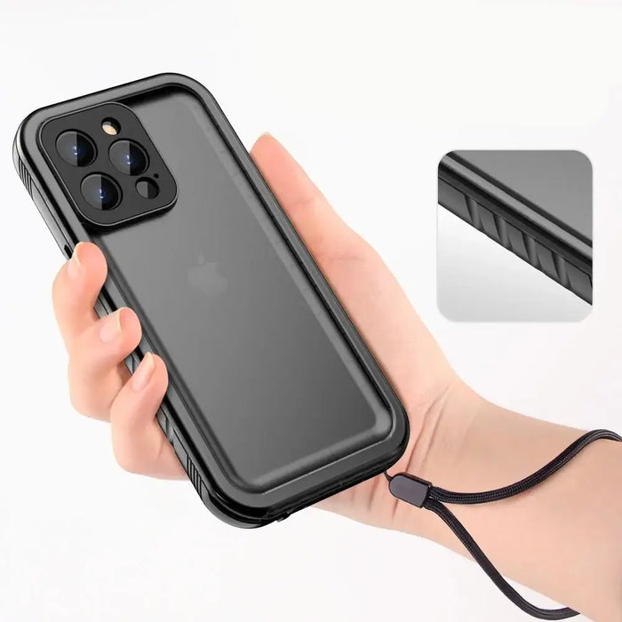 Tech-Protect ShellBox Case Waterproof IP68 for iPhone 14 - Black - Cell phone cases and covers<<<HurtelXML
