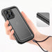 Tech-Protect ShellBox Case Waterproof IP68 for iPhone 14 - Black - Cell phone cases and covers<<<HurtelXML