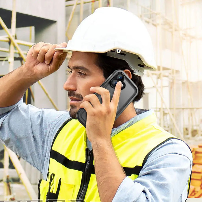 Tech-Protect ShellBox MagSafe IP68 Case for iPhone 16 - Black - Cell phone cases and covers<<<HurtelXML