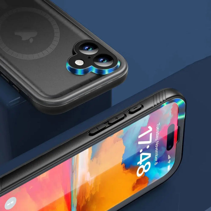 Tech-Protect ShellBox MagSafe IP68 Case for iPhone 16 Pro - Black - Cell phone cases and covers<<<HurtelXML