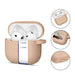 Tech-Protect Silicone Hook Case for AirPods 4 - Beige - Cell phone cases and covers<<<HurtelXML