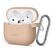 Tech-Protect Silicone Hook Case for AirPods 4 - Beige - Cell phone cases and covers<<<HurtelXML