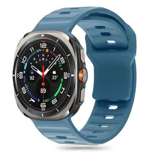 Tech-Protect Silicone Line strap for Samsung Galaxy Watch Ultra (47 mm) - blue - Other cell phone equipment<<<HurtelXML