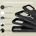 Tech-Protect Silicone MagSafe Case for iPhone 16 Pro Max - Black - Cell phone cases and covers<<<HurtelXML