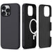 Tech-Protect Silicone MagSafe Case for iPhone 16 Pro Max - Black - Cell phone cases and covers<<<HurtelXML