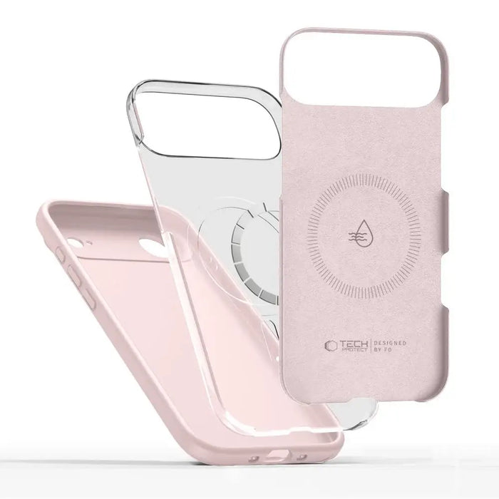 Tech-Protect Silicone MagSafe Case for iPhone 17 Air - Pink - Cell phone cases and covers<<<HurtelXML