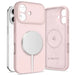 Tech-Protect Silicone MagSafe Case for iPhone 17 - Pink - Cell phone cases and covers<<<HurtelXML