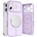 Tech-Protect Silicone MagSafe Case for iPhone 17 Pro - Purple - Cell phone cases and covers<<<HurtelXML