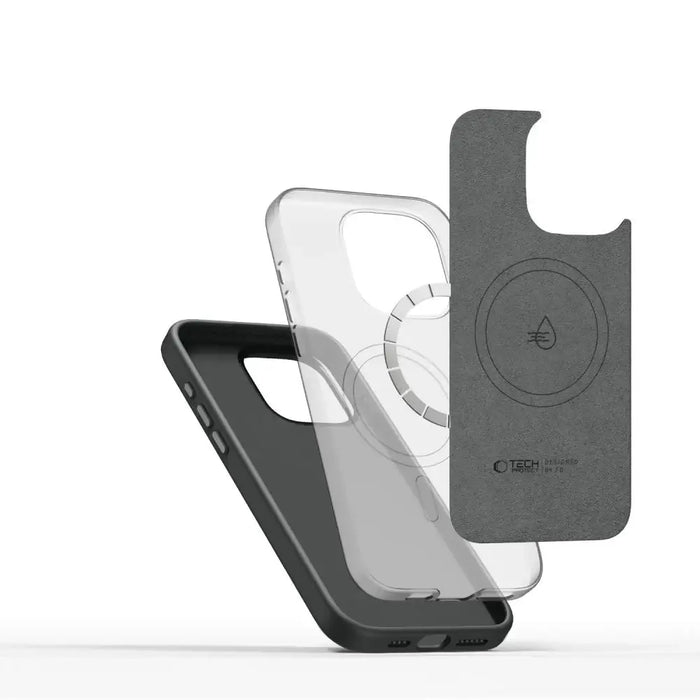 Tech-Protect Silicone PU Case MagSafe for iPhone 15 Pro - Gray - Cell phone cases and covers<<<HurtelXML